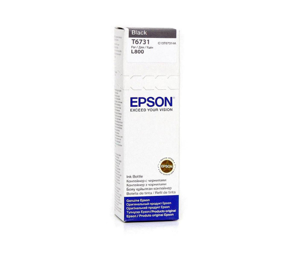 EPSON Tusz T6731 BLACK C13T67314A - 161804 - zdjęcie